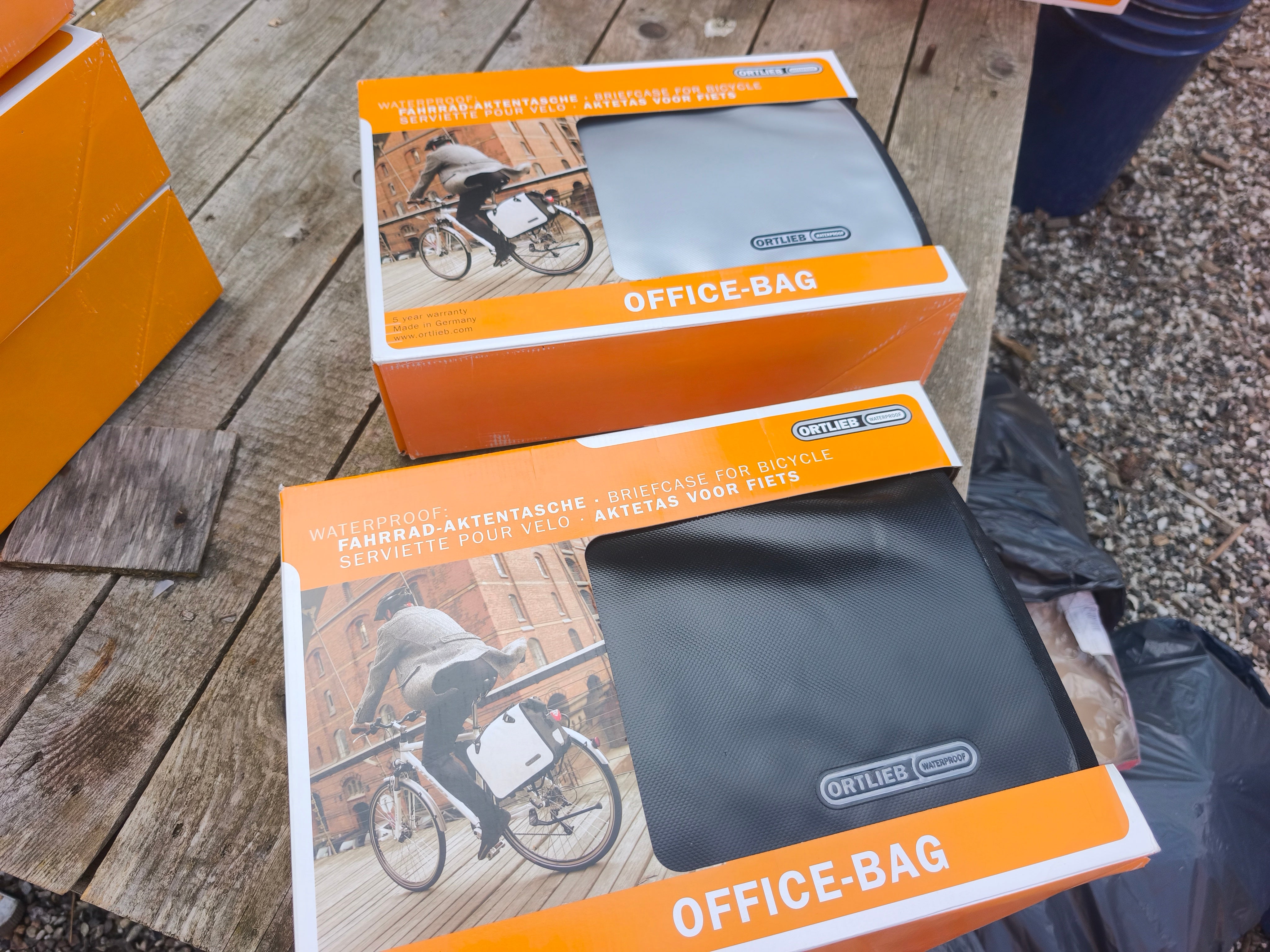 Ortlieb vandtætte cykeltasker